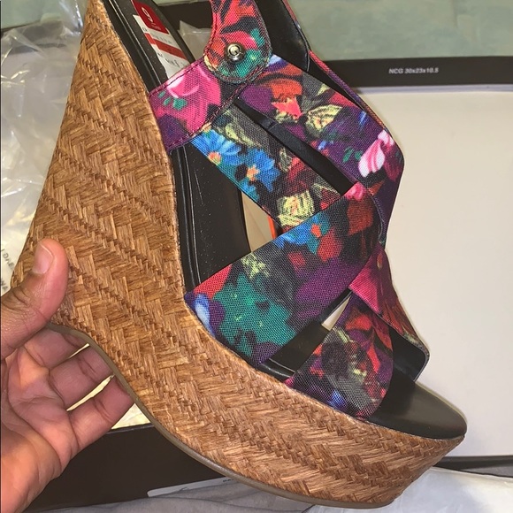 Guess Shoes - SOLD HP 🎉🎊Guess wedge heel sandals brand new